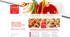 Desktop Screenshot of freshkitchen.ca